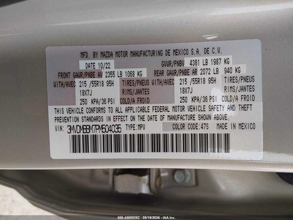 3MVDMBBM7PM504035 2023 MAZDA CX-30 photo no. 9