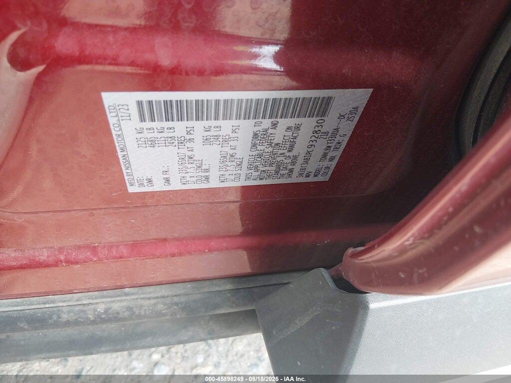 5N1BT3AB1PC932830 2023 NISSAN ROGUE photo no. 9
