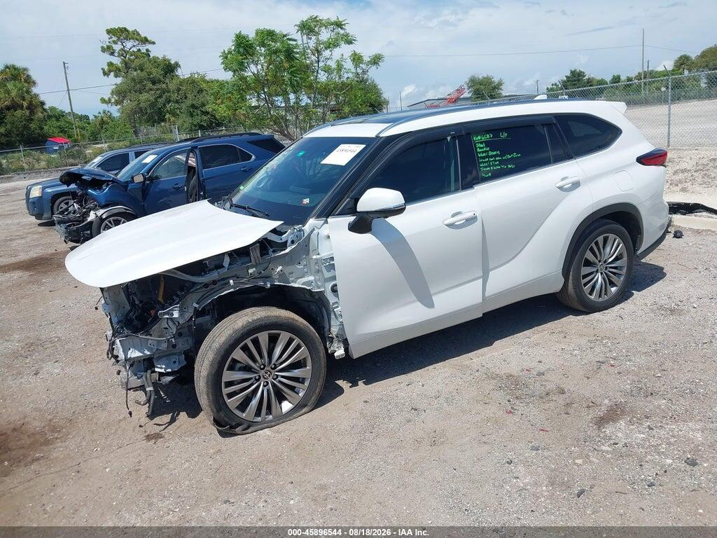 5TDFARAH7PS021838 2023 TOYOTA HIGHLANDER photo no. 2