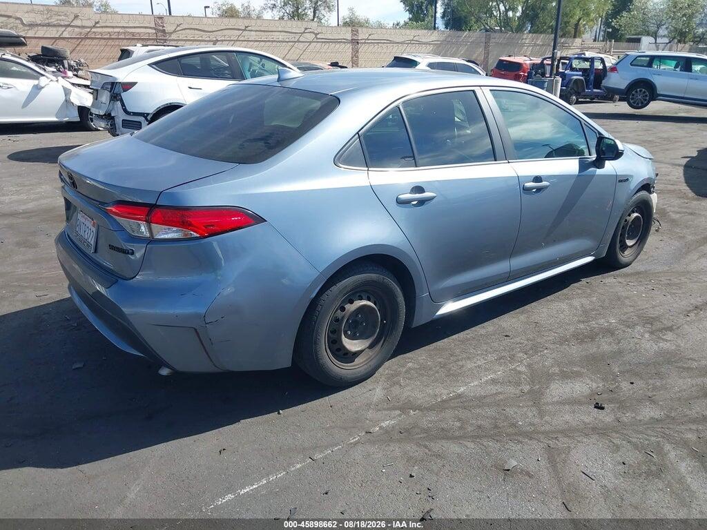 JTDEBRBEXLJ022258 2020 TOYOTA COROLLA photo no. 4