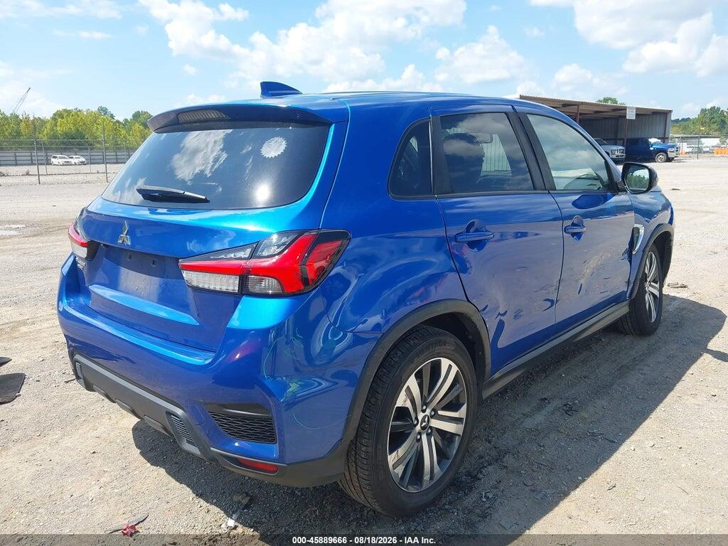 JA4AR3AU7LU004096 2020 MITSUBISHI OUTLANDER SPORT photo no. 4