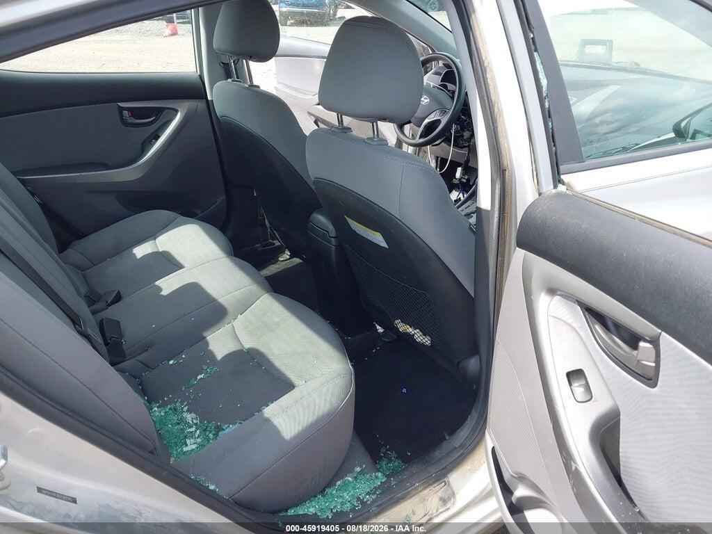 5NPDH4AE8DH387143 2013 HYUNDAI ELANTRA photo no. 8