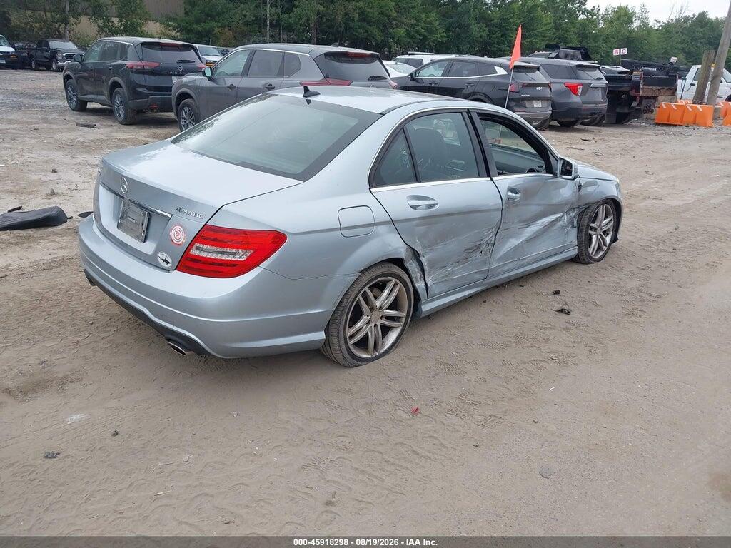 WDDGF8AB8DG072689 2013 MERCEDES-BENZ C 300 photo no. 4