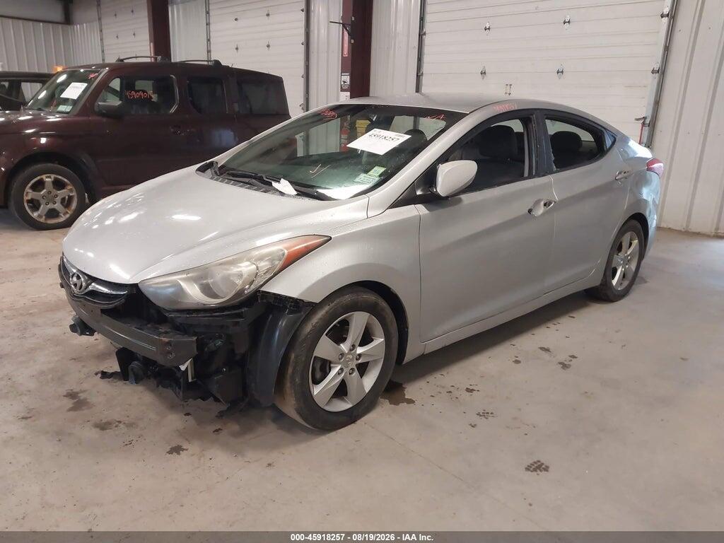 5NPDH4AE4DH353622 2013 HYUNDAI ELANTRA photo no. 2