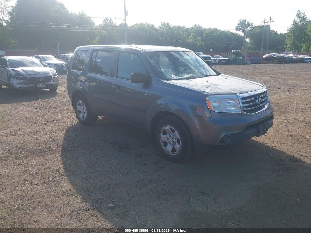 2013 HONDA PILOT 5FNYF4H23DB014349