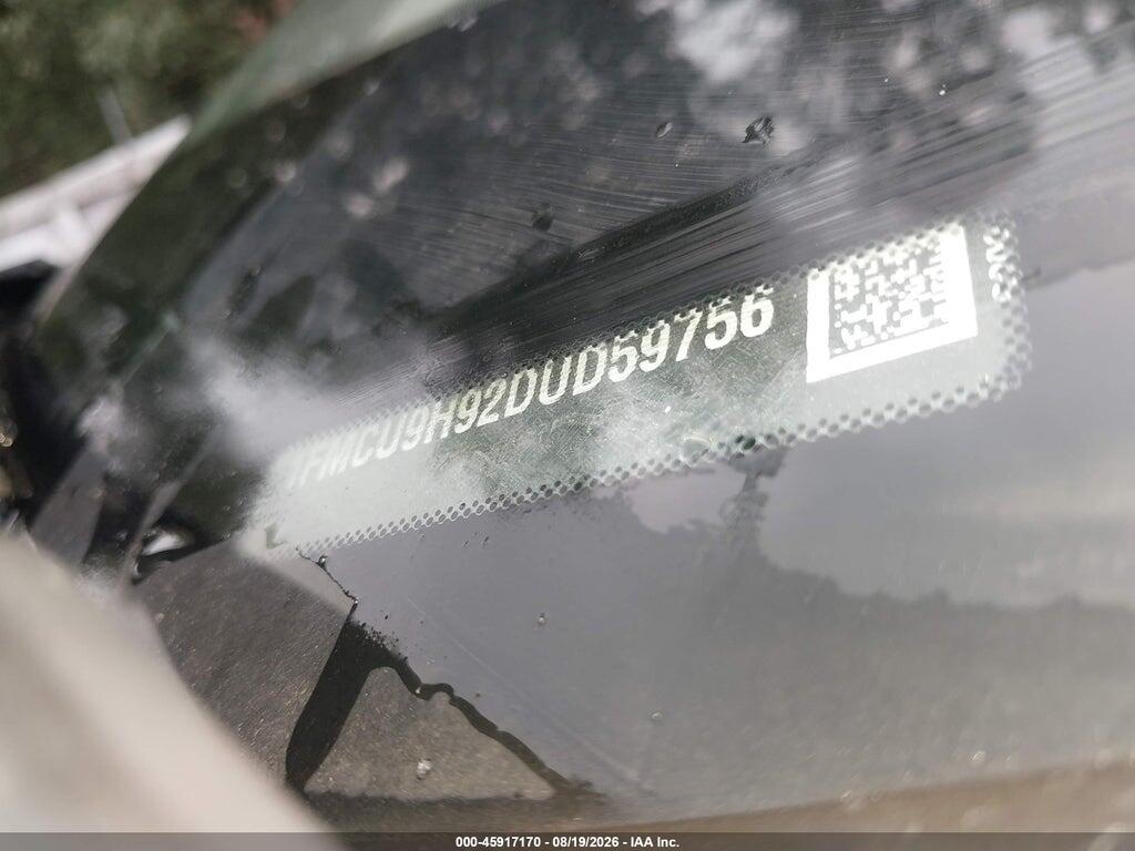 1FMCU9H92DUD59756 2013 FORD ESCAPE photo no. 9