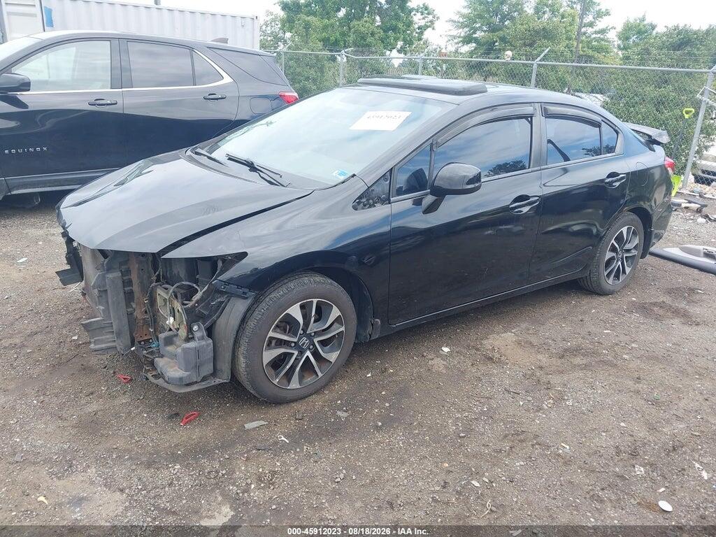 2HGFB2F91DH502704 2013 HONDA CIVIC photo no. 2