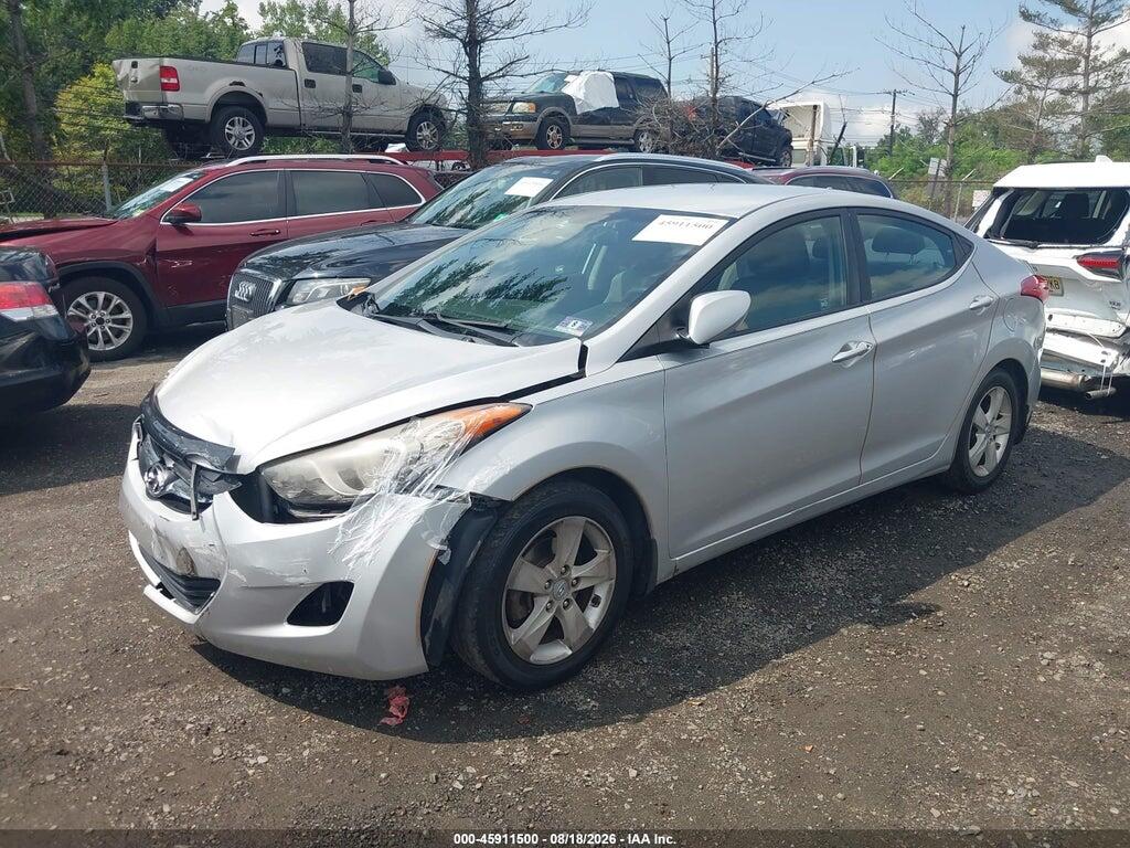 KMHDH4AE5DU660492 2013 HYUNDAI ELANTRA photo no. 2