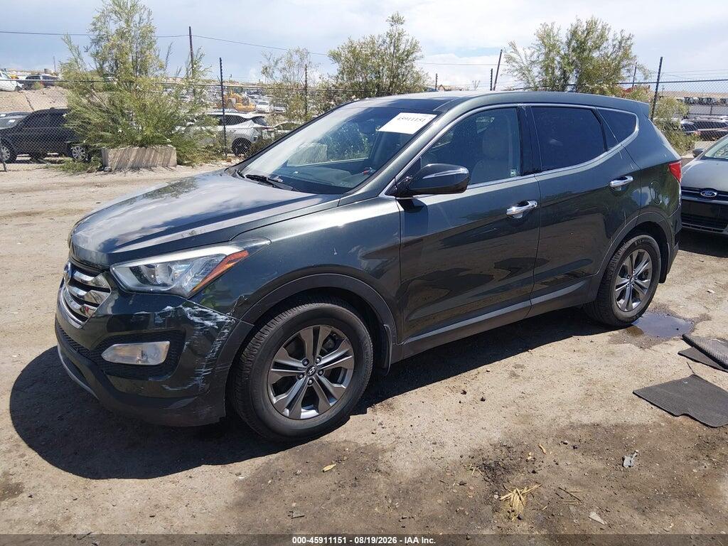 5XYZUDLB9DG107371 2013 HYUNDAI SANTA FE photo no. 2