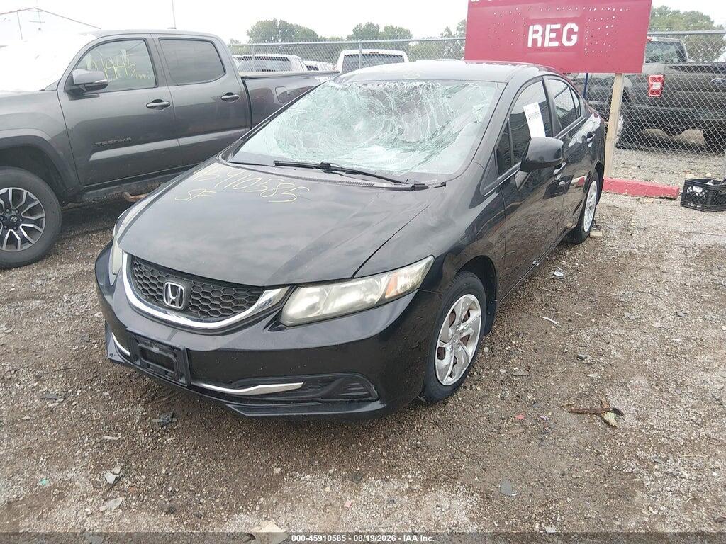 19XFB2F58DE023445 2013 HONDA CIVIC photo no. 2
