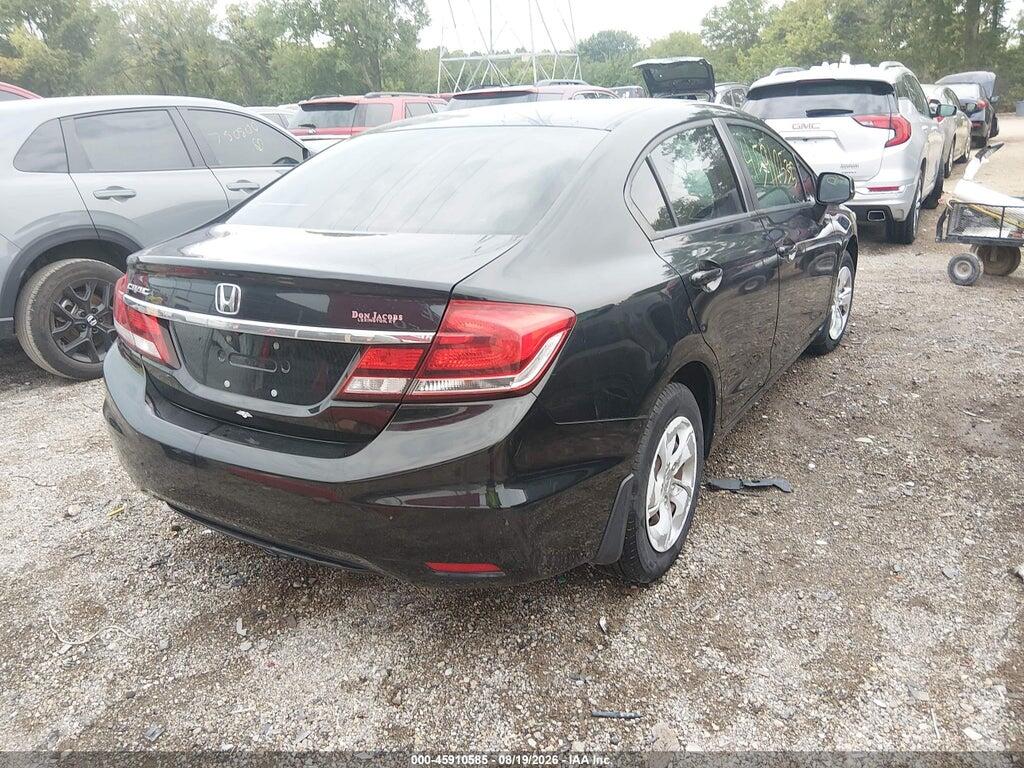 19XFB2F58DE023445 2013 HONDA CIVIC photo no. 4
