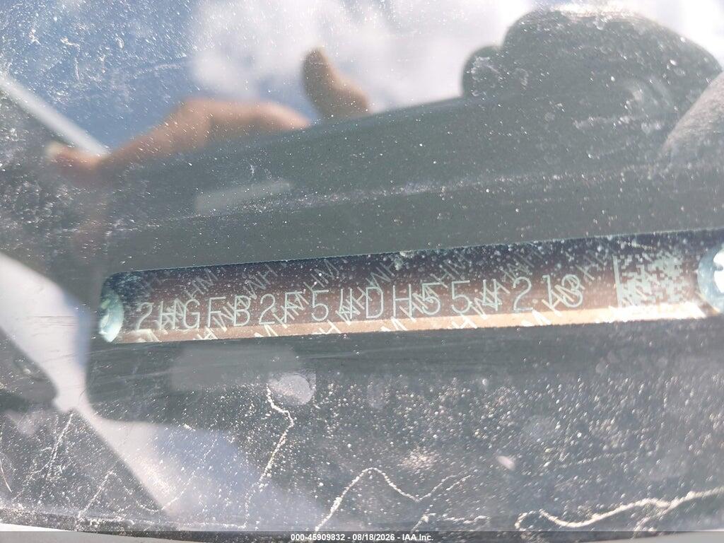 2HGFB2F54DH554213 2013 HONDA CIVIC photo no. 9