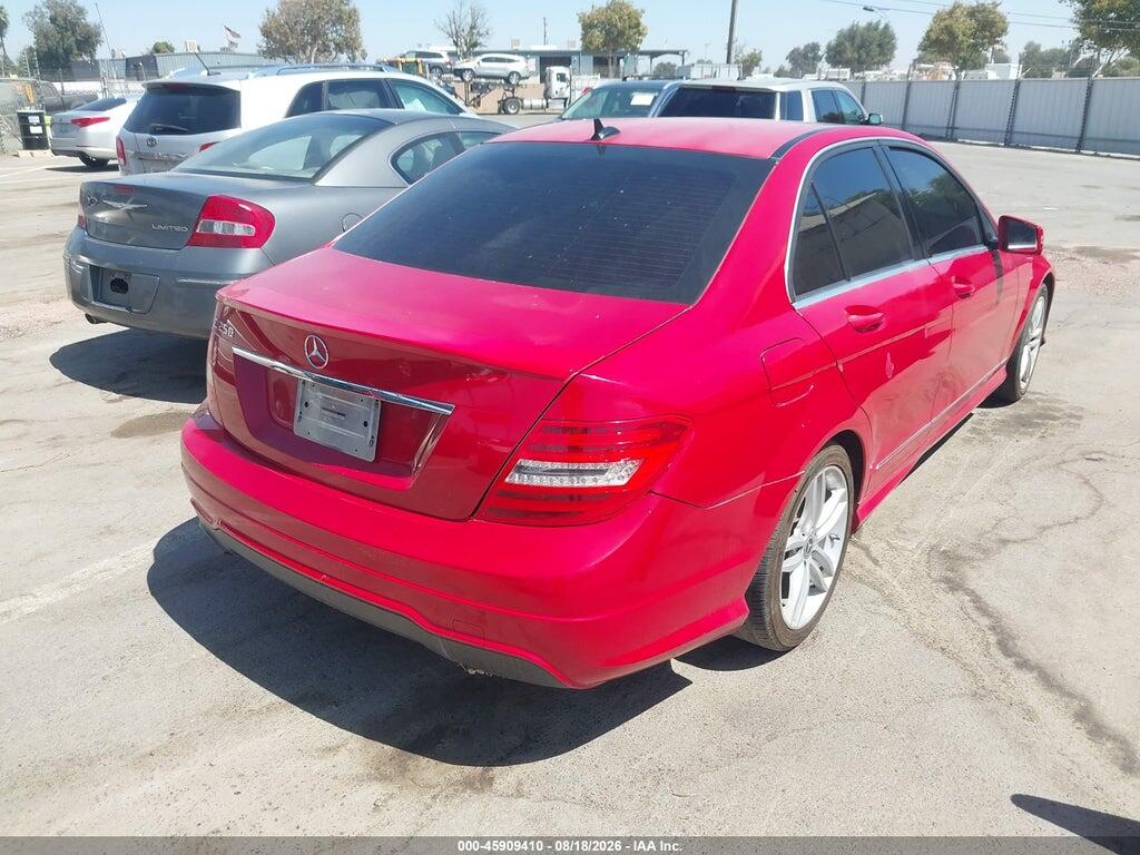 WDDGF4HB6DA780635 2013 MERCEDES-BENZ C 250 photo no. 4