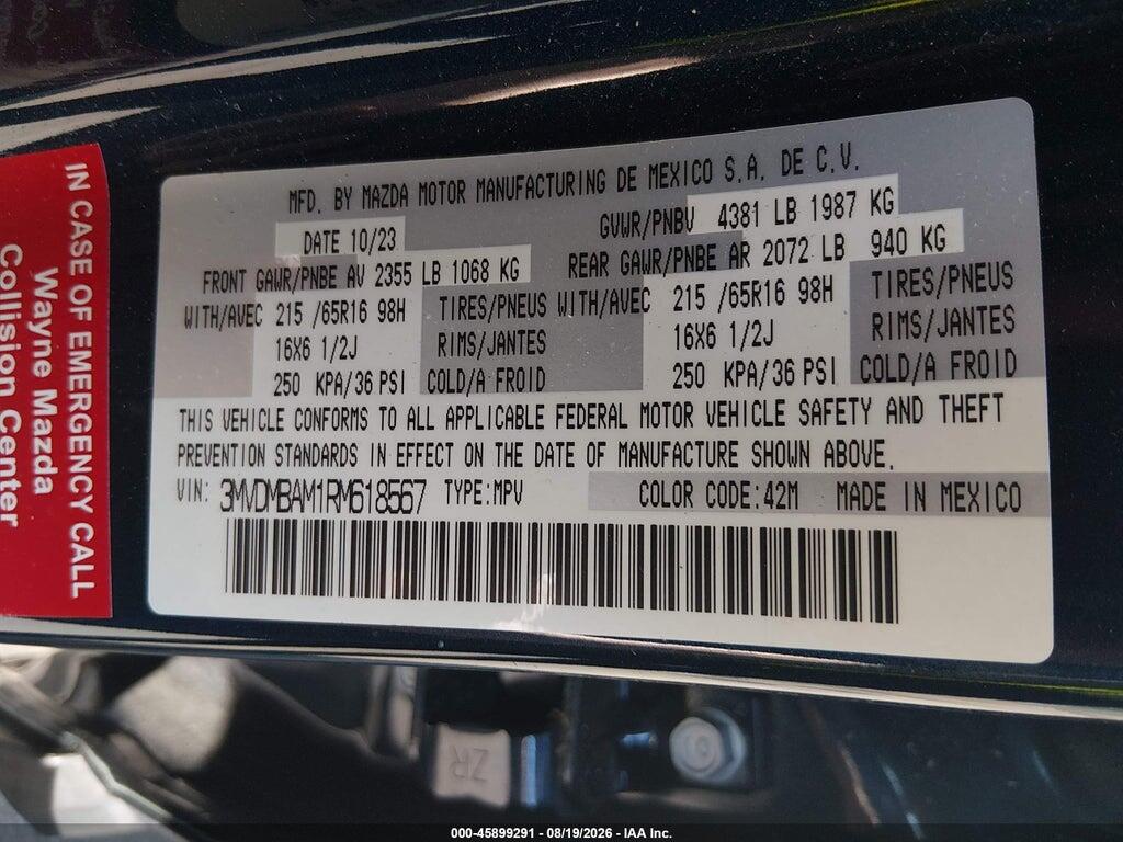 3MVDMBAM1RM618567 2024 MAZDA CX-30 photo no. 9