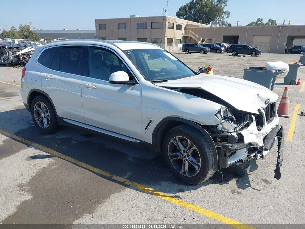 2021 BMW X3 5UXTY5C08M9G57596