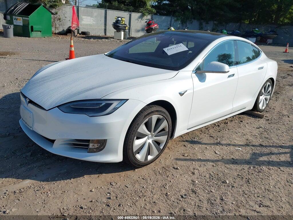 5YJSA1E27MF421632 2021 TESLA MODEL S photo no. 2