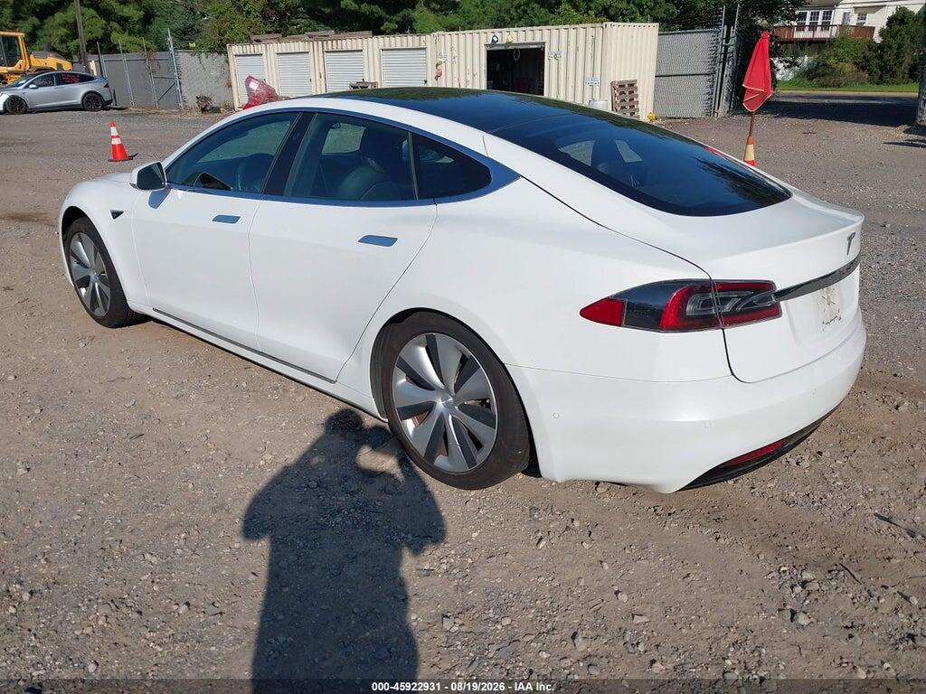 5YJSA1E27MF421632 2021 TESLA MODEL S photo no. 3