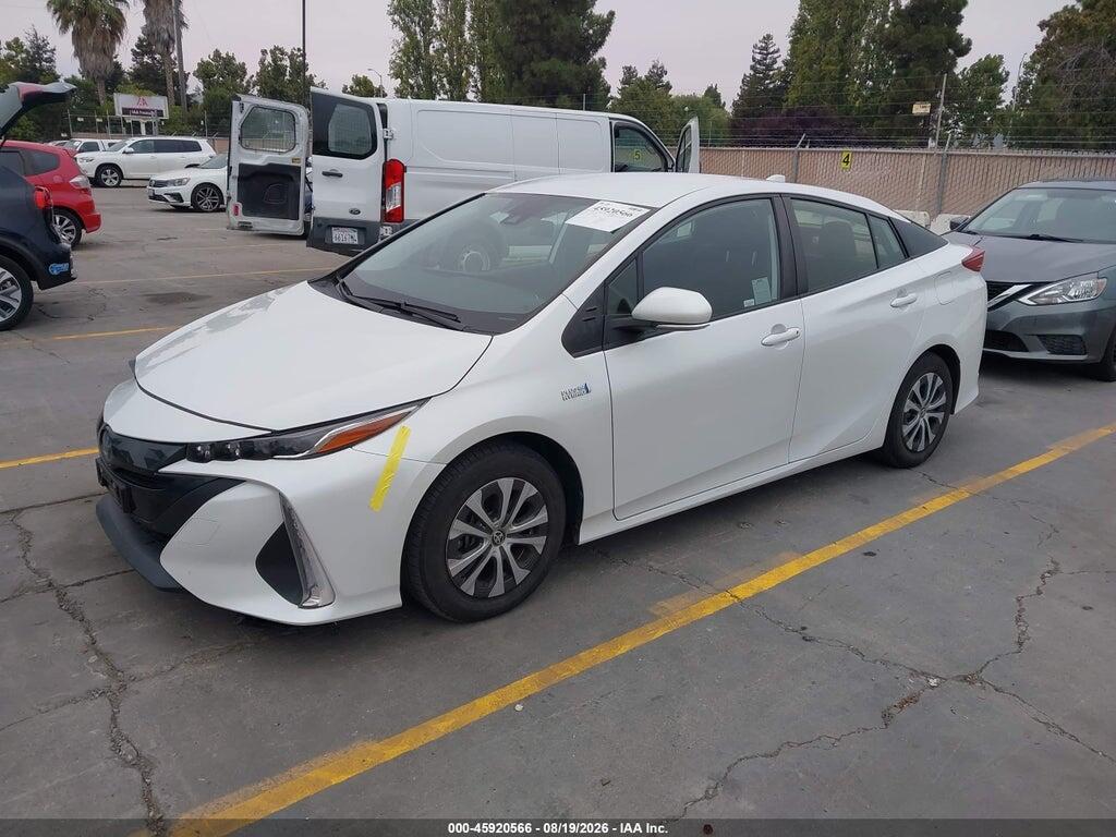 JTDKAMFP4M3196305 2021 TOYOTA PRIUS PRIME photo no. 2