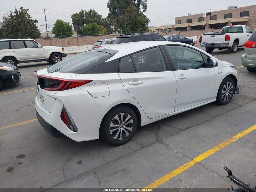JTDKAMFP4M3196305 2021 TOYOTA PRIUS PRIME photo no. 4