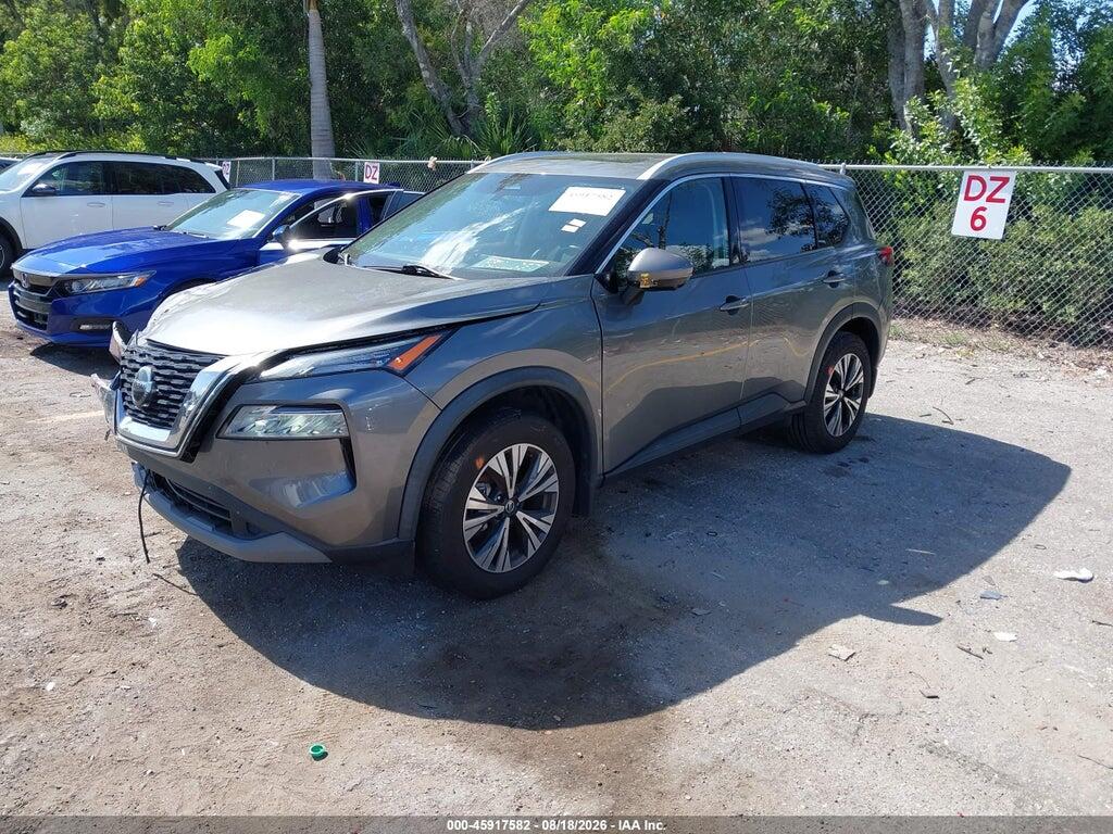 5N1AT3BA4MC805423 2021 NISSAN ROGUE photo no. 2