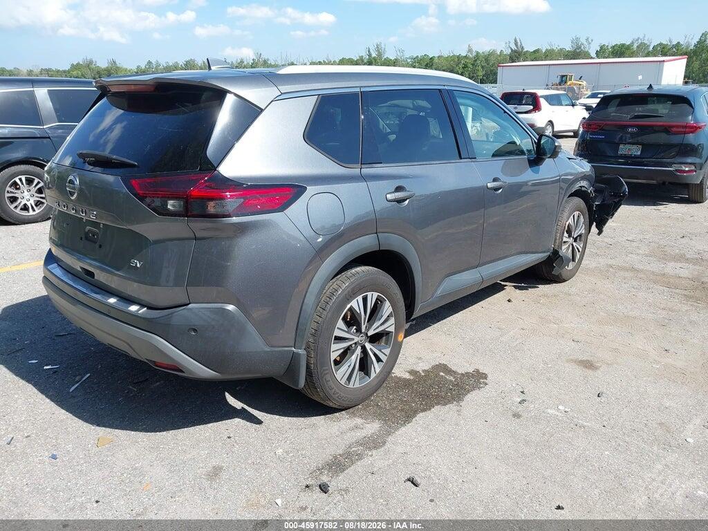 5N1AT3BA4MC805423 2021 NISSAN ROGUE photo no. 4