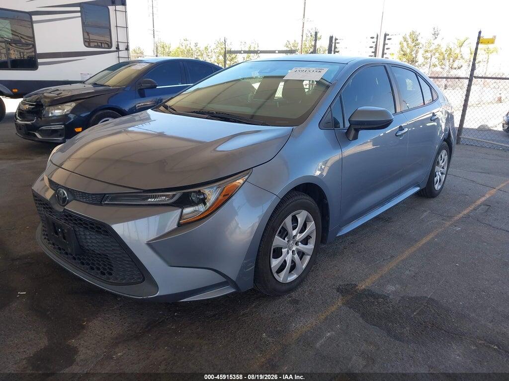 5YFEPMAE6MP254231 2021 TOYOTA COROLLA photo no. 2