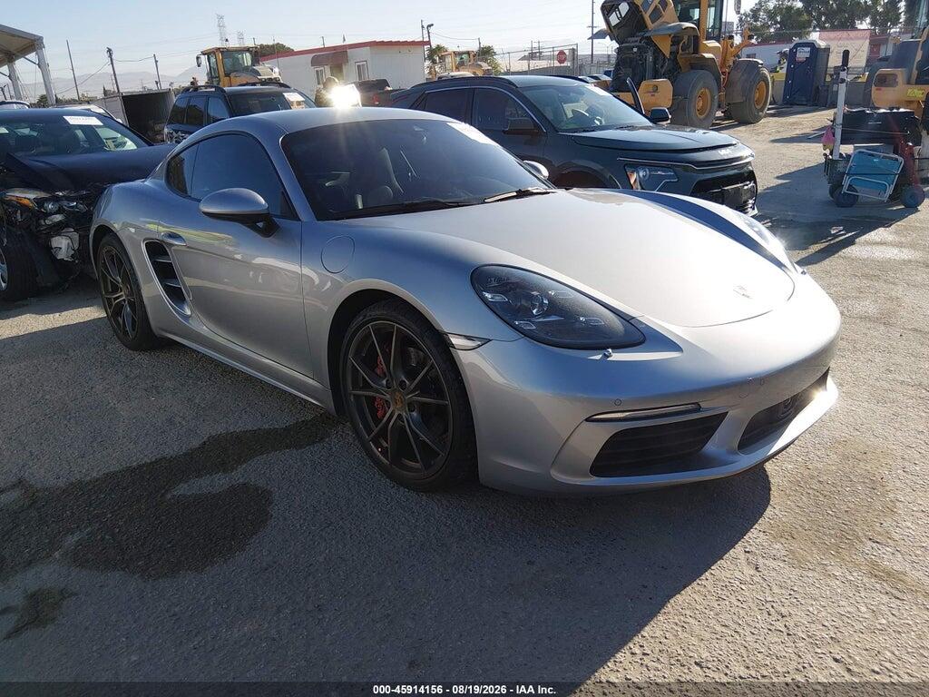 2021 PORSCHE 718 CAYMAN WP0AB2A88MS275088