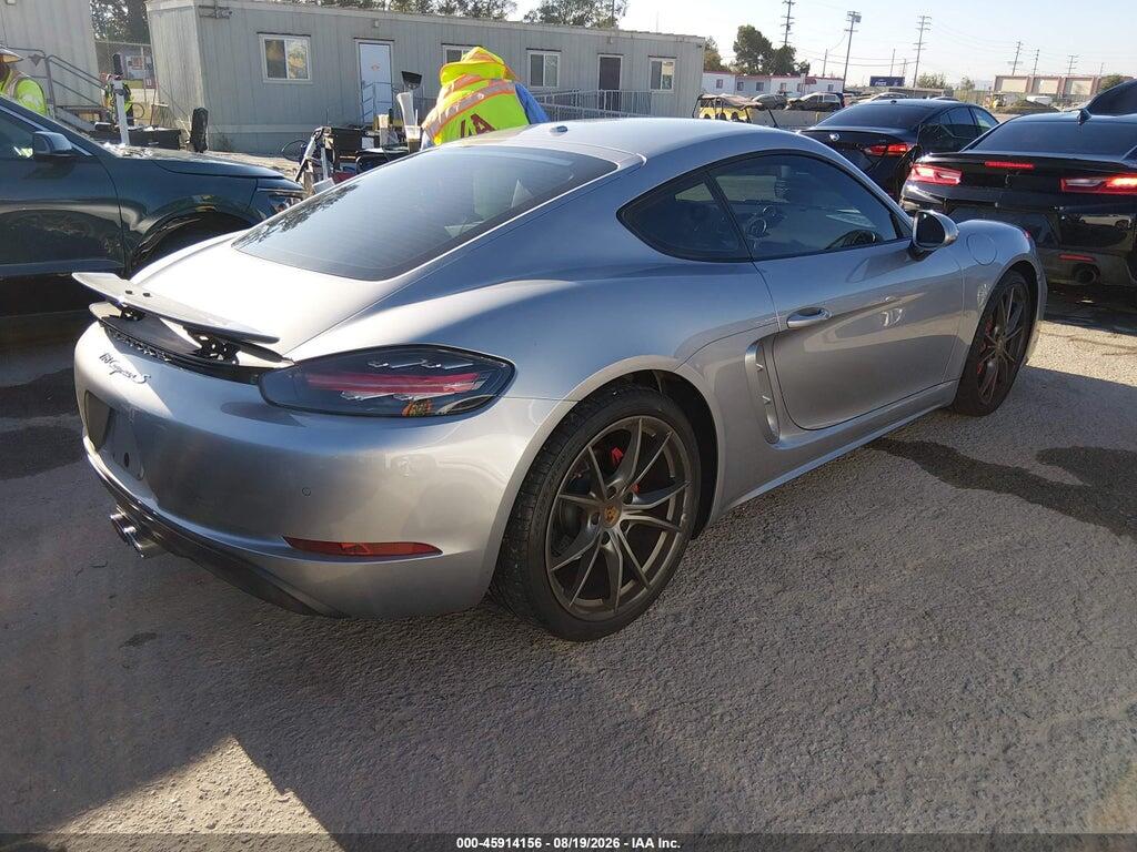 WP0AB2A88MS275088 2021 PORSCHE 718 CAYMAN photo no. 4
