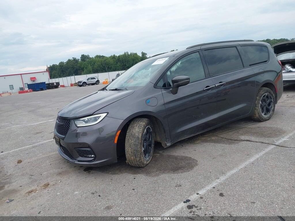 2C4RC1S7XMR535623 2021 CHRYSLER PACIFICA HYBRID photo no. 2