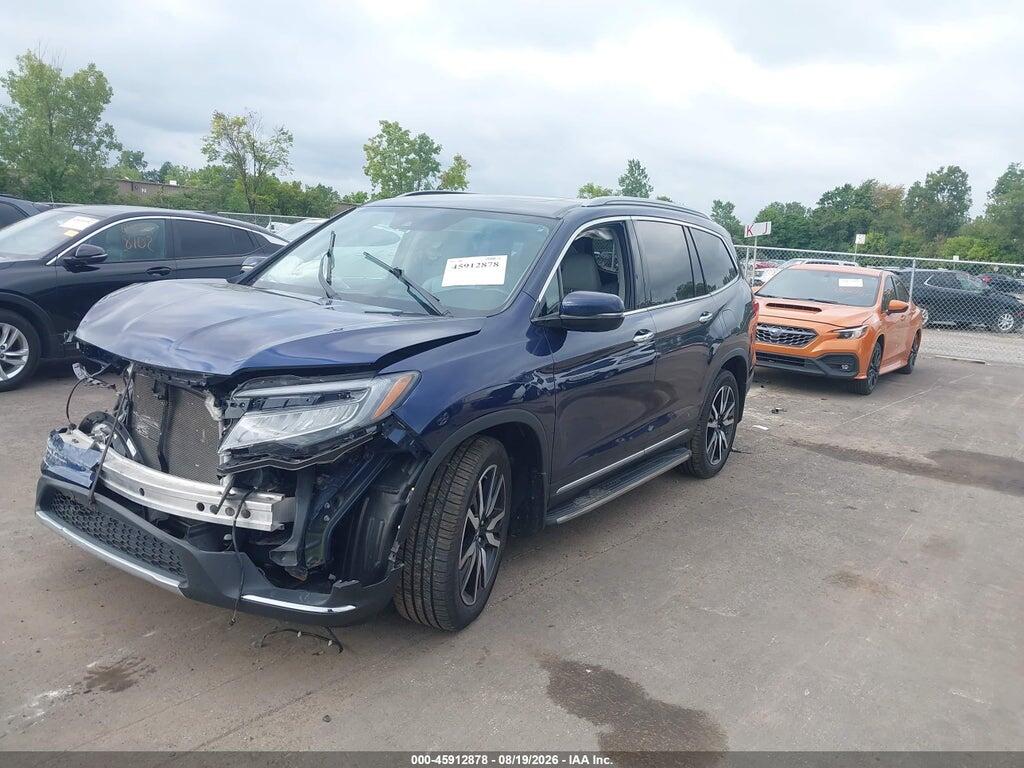 5FNYF6H90MB014804 2021 HONDA PILOT photo no. 2