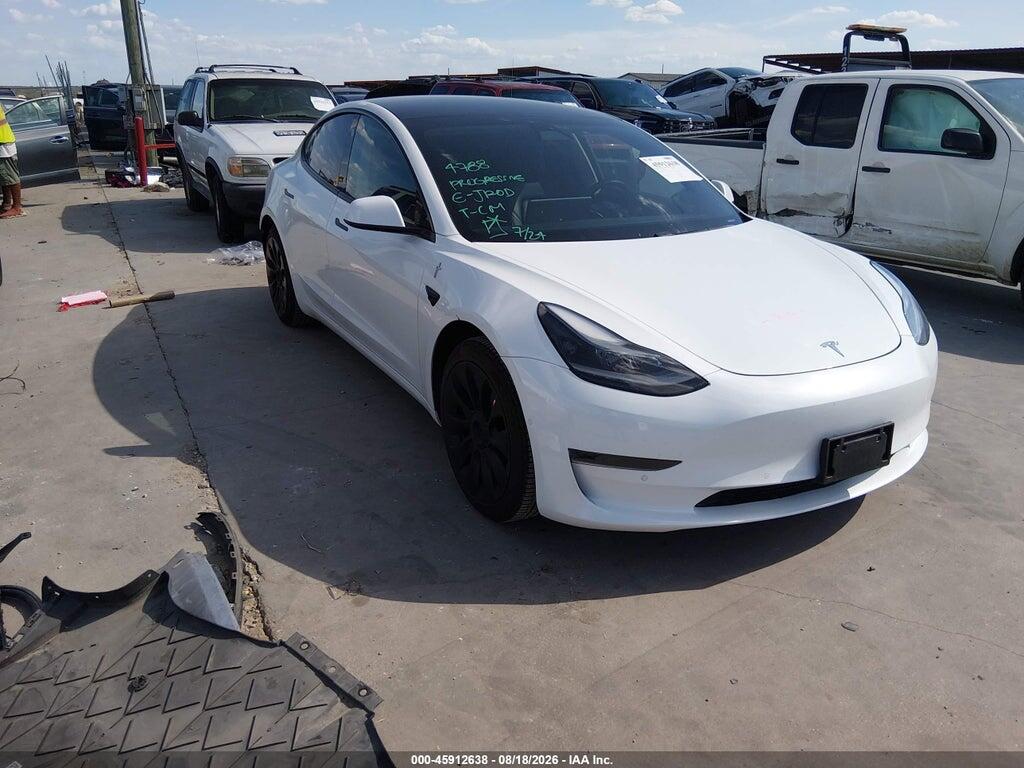 5YJ3E1EA3MF996780 2021 TESLA MODEL 3 photo no. 1