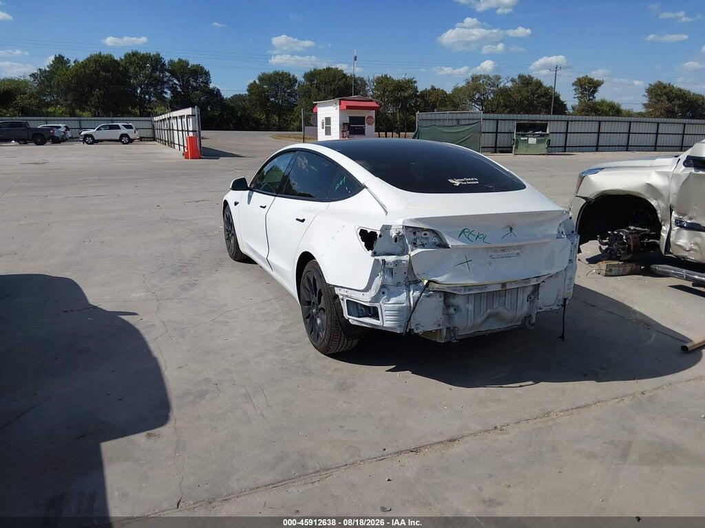 5YJ3E1EA3MF996780 2021 TESLA MODEL 3 photo no. 3