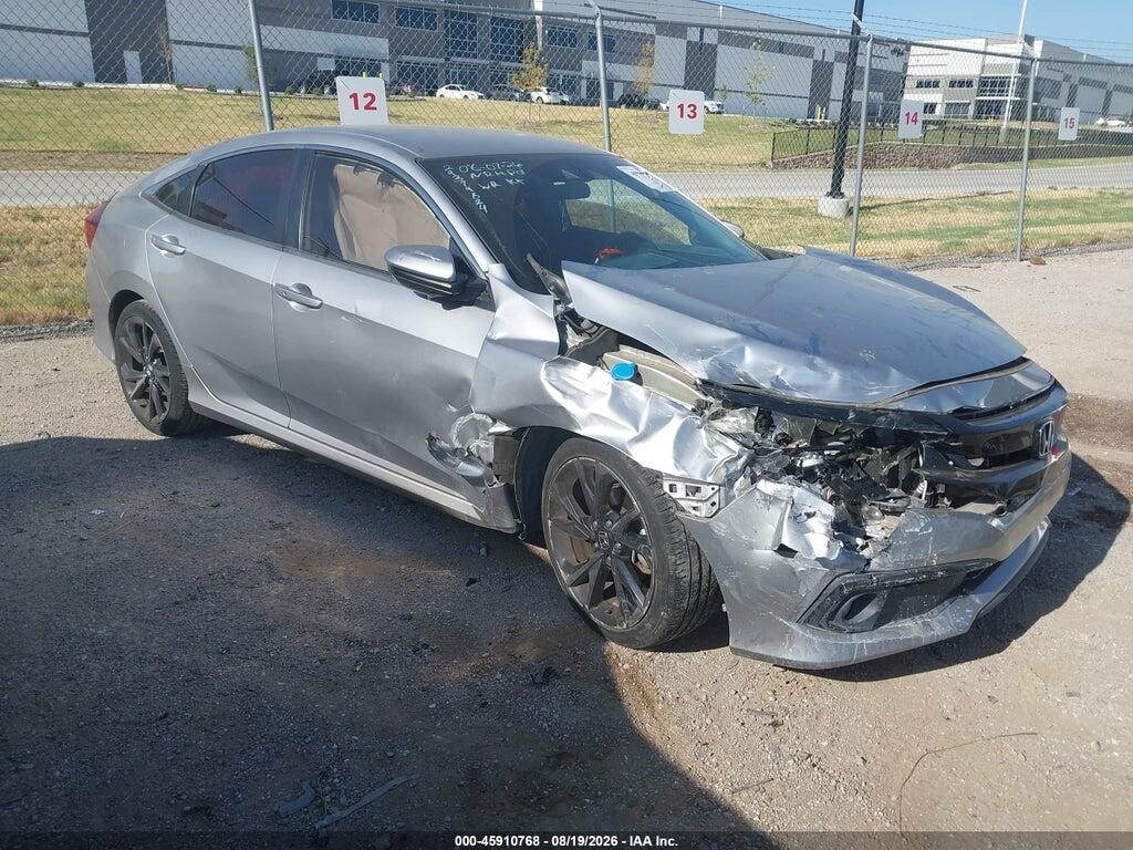 2HGFC2F81MH527297 2021 HONDA CIVIC photo no. 1