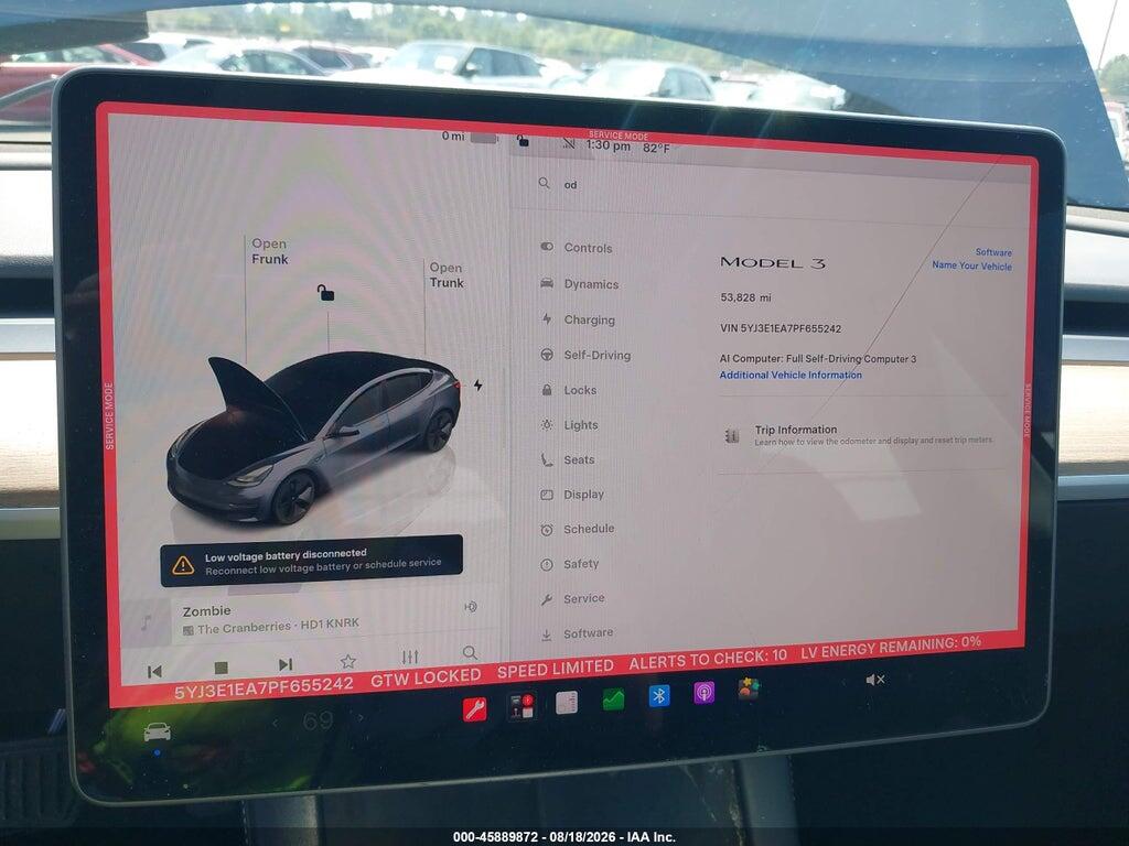 5YJ3E1EA7PF655242 2023 TESLA MODEL 3 photo no. 7