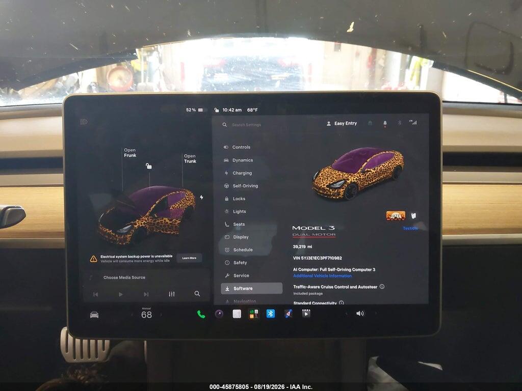 5YJ3E1EC3PF710982 2023 TESLA MODEL 3 photo no. 7