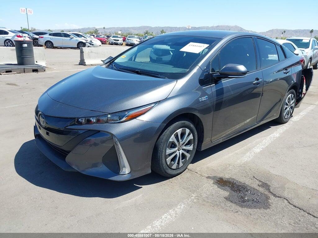 JTDKARFP2L3142545 2020 TOYOTA PRIUS PRIME photo no. 2