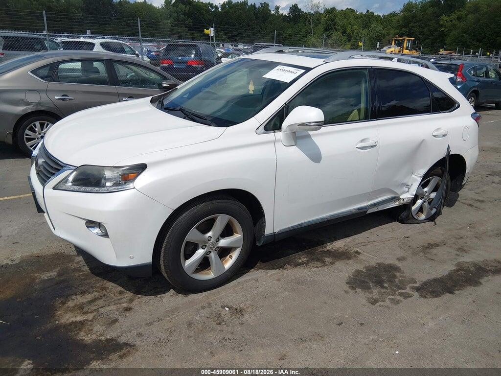 2T2BK1BA6DC205652 2013 LEXUS RX 350 photo no. 2