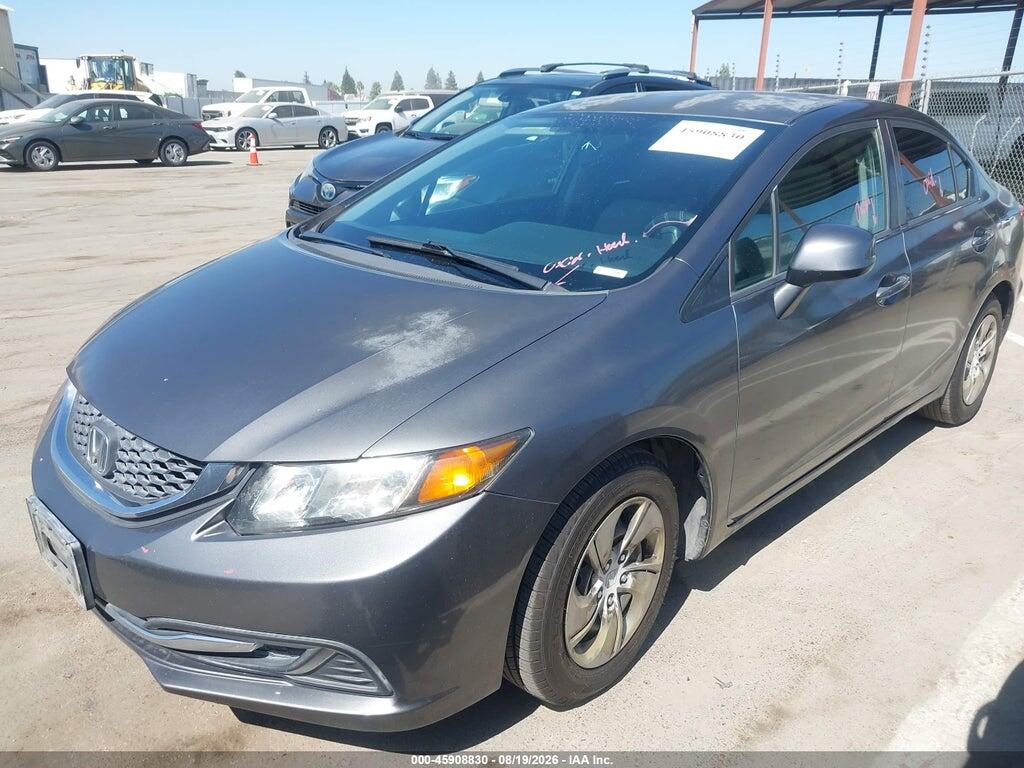 2HGFB2F52DH504491 2013 HONDA CIVIC photo no. 2
