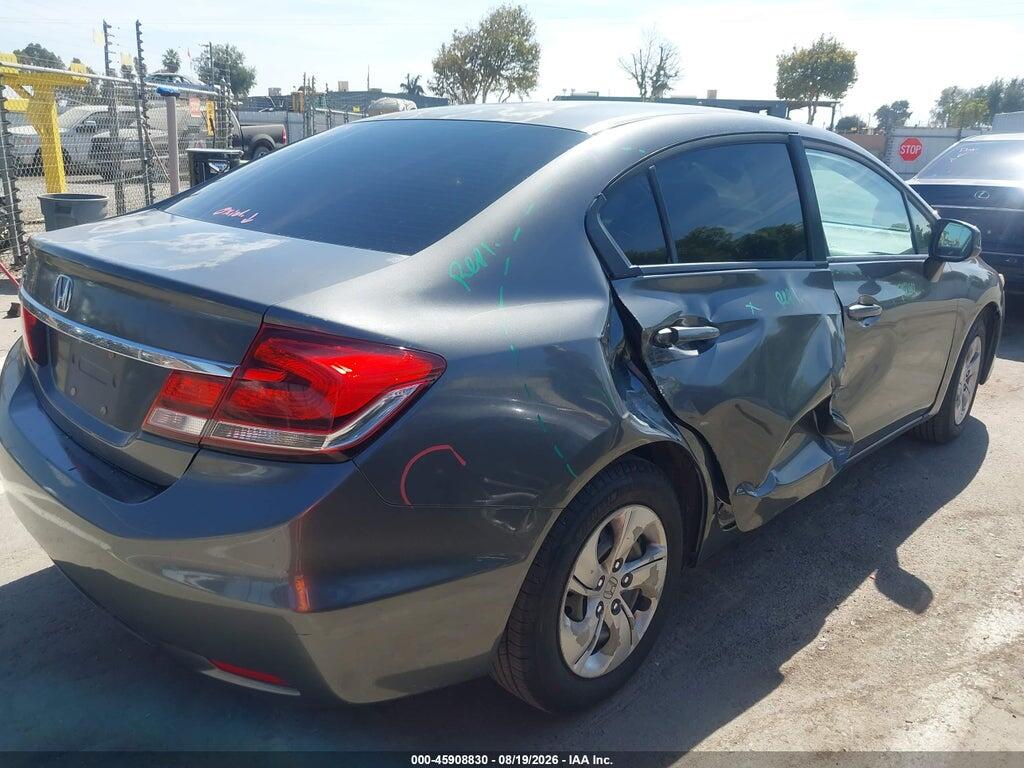 2HGFB2F52DH504491 2013 HONDA CIVIC photo no. 4
