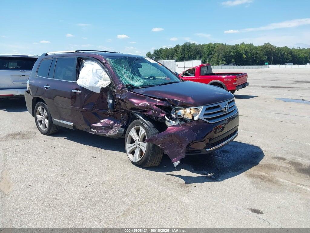 2013 TOYOTA HIGHLANDER 5TDDK3EH0DS268318