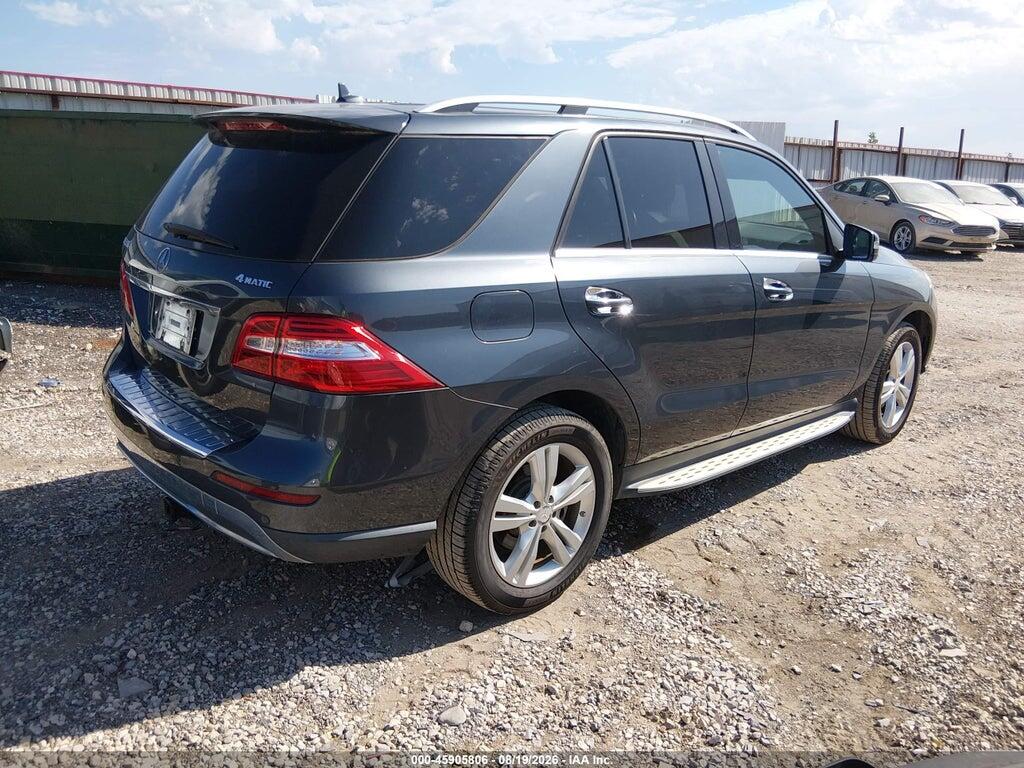 4JGDA5HB0DA114996 2013 MERCEDES-BENZ ML 350 photo no. 4