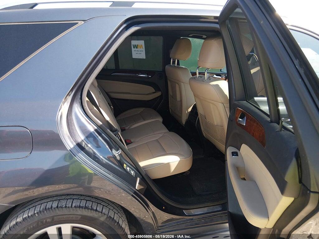 4JGDA5HB0DA114996 2013 MERCEDES-BENZ ML 350 photo no. 8