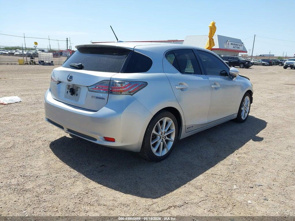 JTHKD5BH0D2135064 2013 LEXUS CT 200H photo no. 4