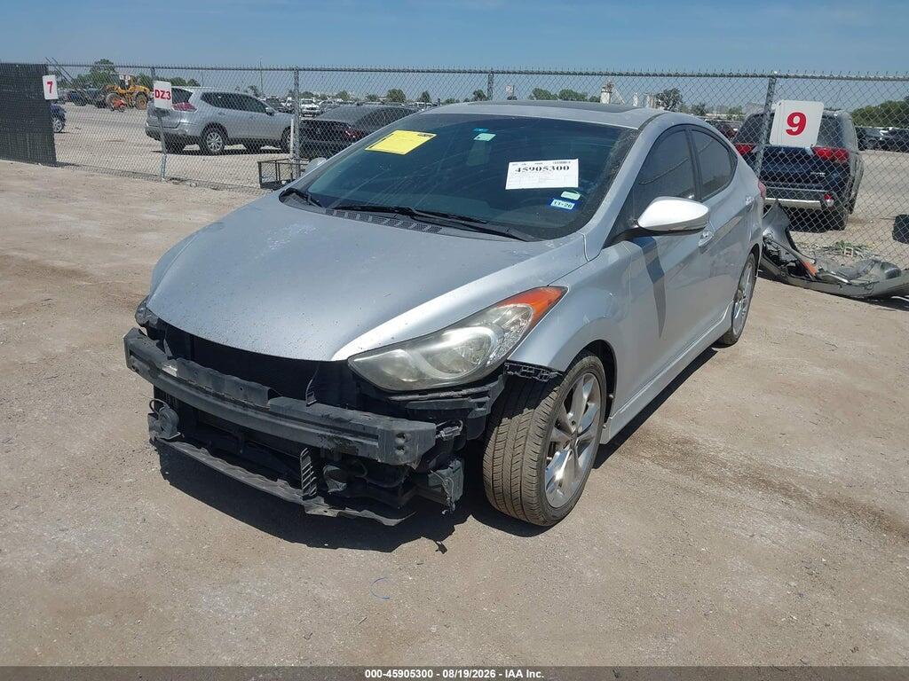 5NPDH4AE5DH397483 2013 HYUNDAI ELANTRA photo no. 2