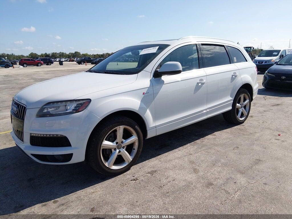 WA1DGAFE2DD011743 2013 AUDI Q7 photo no. 2