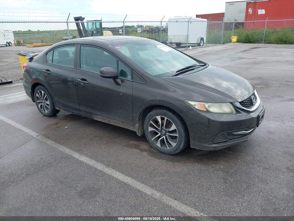 2013 HONDA CIVIC 2HGFB2F80DH555661