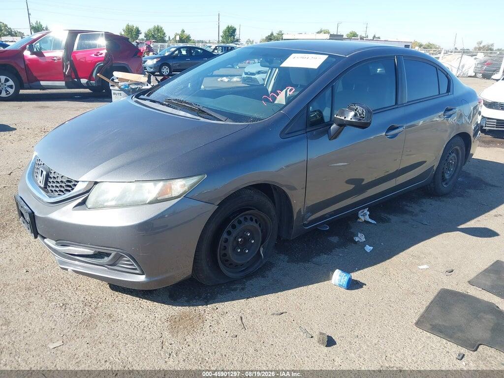 19XFB2F54DE207278 2013 HONDA CIVIC photo no. 2