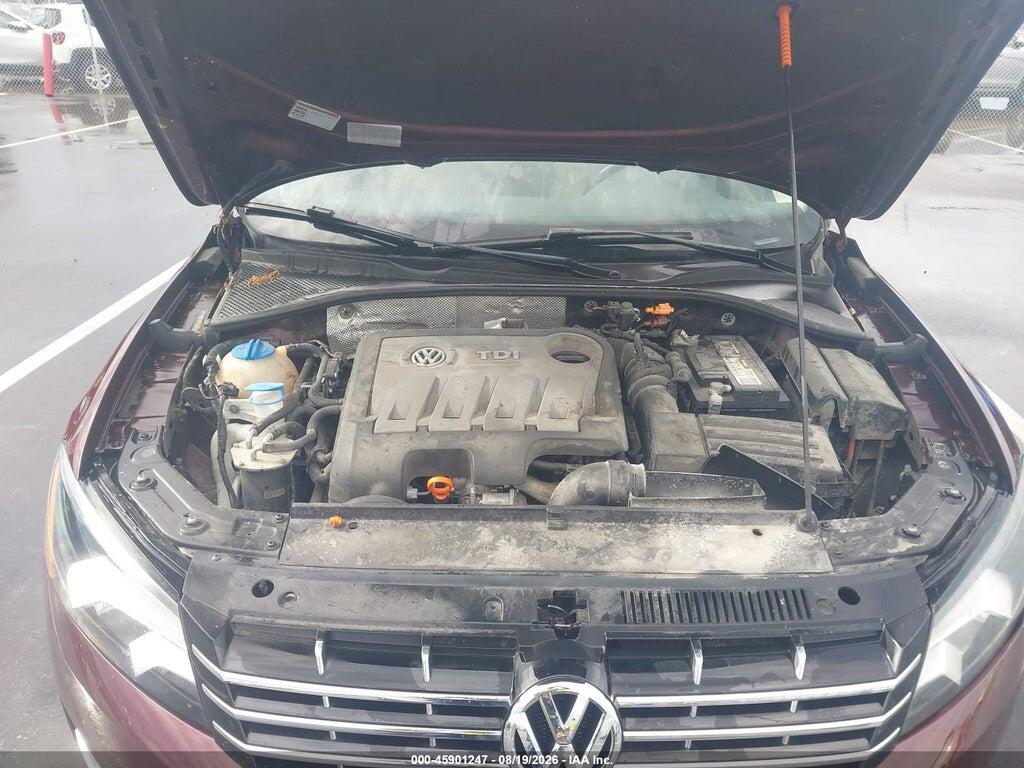 1VWBN7A31DC031173 2013 VOLKSWAGEN PASSAT photo no. 10