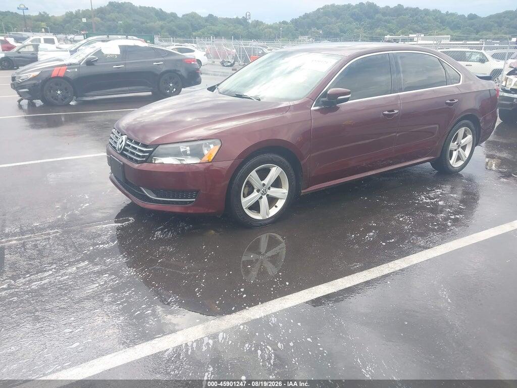 1VWBN7A31DC031173 2013 VOLKSWAGEN PASSAT photo no. 2