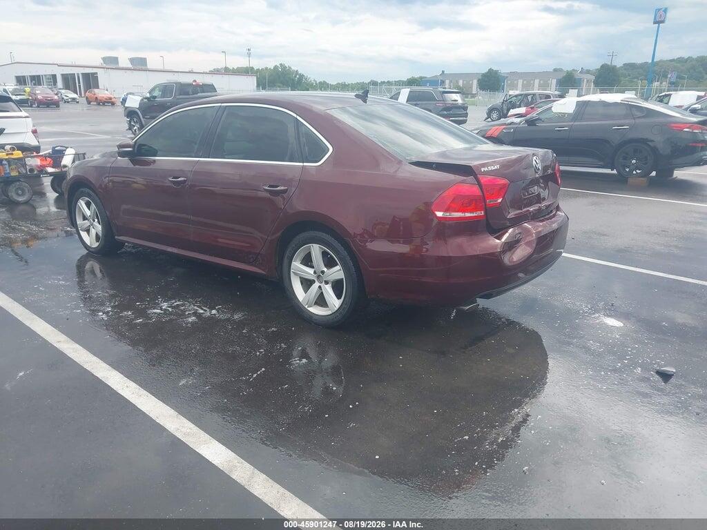 1VWBN7A31DC031173 2013 VOLKSWAGEN PASSAT photo no. 3